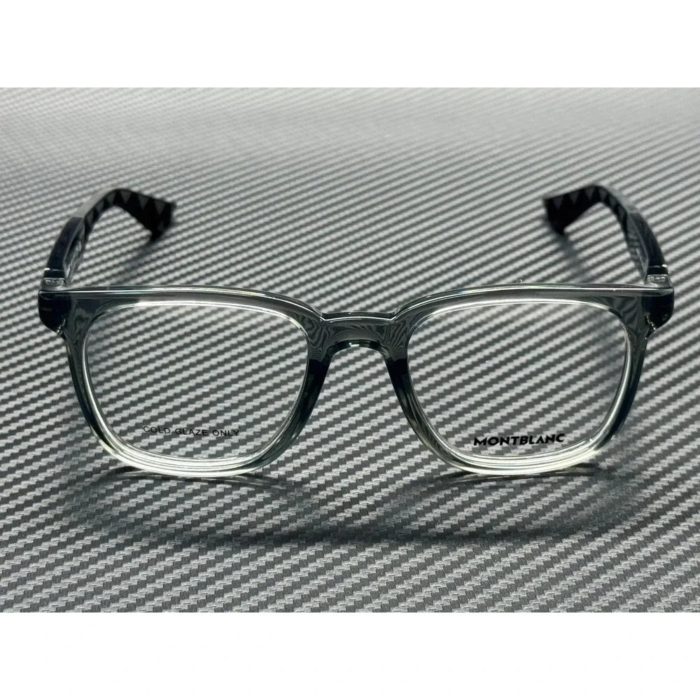 Mont Blanc MB0433O Eyeglasses Grey Acetate/Metal